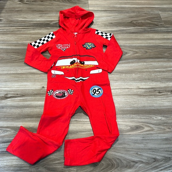 Disney Costumes Disney Pixar Lightening Mcqueen Onesie Size 5t
